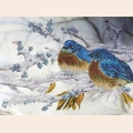 Схема для вышивания бисером КАРТИНЫ БИСЕРОМ  "Зимние птицы"
